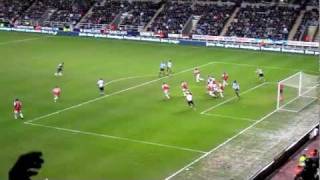 Tiote leftfooted volley  Newcastle United vs Arsenal  5211 [upl. by Stoops]