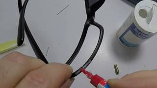 Como reparar las gafas de sol [upl. by Enilrac]