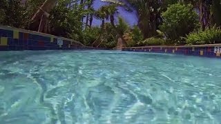 Universals Cabana Bay Beach Resort  Lazy River Courtyard Overview [upl. by Donavon898]