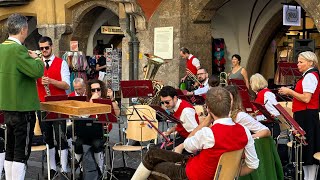 Traditional Tyrolean music band  Innsbruck Austria 🇦🇹 [upl. by Arah818]