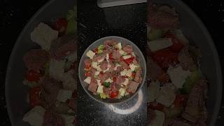 Steak and Feta Salad cooking [upl. by Loredo]