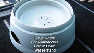 Hundequelle  Wassernapf mit Spritzschutz [upl. by Teddie]