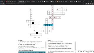 How to answer the online crossword puzzle quiz using Crossword Labs [upl. by Cordell]