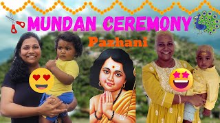 Karthiks MUNDAN CEREMONY💇‍♂️ Mundan Ceremony in PALANI 🛕Mundan Experience  Shruthindhu [upl. by Anidene]