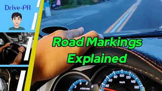 Road Line Markings Explained using Automatic Transmission Car [upl. by Ellehcram]