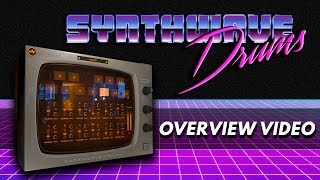 Synthwave Drums  Overview  Beatskillzcom [upl. by Yatnoed]