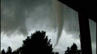 Very close Tornado video taken from under tornado [upl. by Coffee]