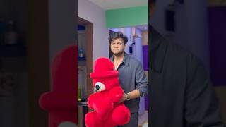 Bechara Teddy 😂😂  Deepesh zo  Ms Komal  ytshorts foryou comedy shortsvideo funny cutelove [upl. by Vito]