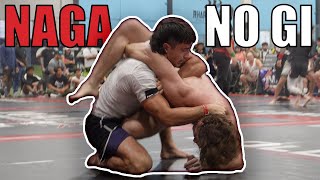 My First INTERMEDIATE BJJ Competition NAGA  No Gi [upl. by Armitage]