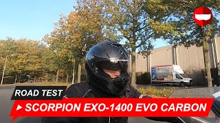 Scorpion EXO1400 EVO Carbon  Review amp Roadtest  ChampionHelmetscom [upl. by Rosie503]