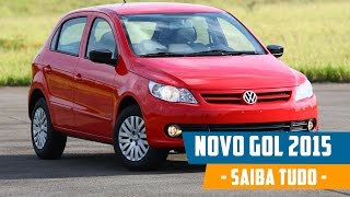 Novo Gol 2015  Preço Consumo Ficha Técnica Avaliação e Interior [upl. by Dranal]