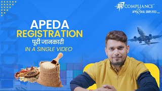 APEDA Registration  Documents for APEDA Registration  How to Apply for APEDA Certificate [upl. by Fulvi]