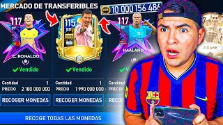 VENDO TODOS MIS JUGADORES PARA “RECONSTRUIR” mi EQUIPO en FIFA MOBILE 😱 CONSEGUI 10 BILLONES [upl. by Nekciv]