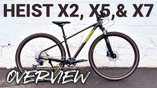 Polygon Heist X2 X5 amp X7  The Best Value Urban Hybrid Bike Trio [upl. by Eded]