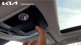 CK  2022 Kia K5  How To Use Your Panoramic Sunroof [upl. by Odrareg]