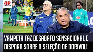 quotMERMÃO O Dorival tem que PARAR COM ESSA POR de ACHAR quequot Vampeta DESABAFA sobre a Seleção [upl. by Larry537]