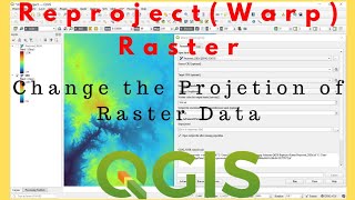 How to Reproject Raster in QGIS  How to Change the Coordinate System of Raster Dataset [upl. by Einobe591]