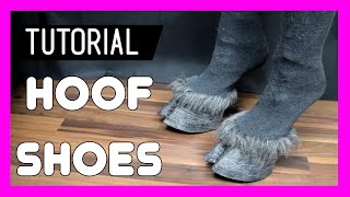 Worbla Hoof Shoes  Tutorial [upl. by Seif]