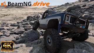 Square Body Chevy K10 Rock Crawler BeamNGdrive [upl. by Banky]