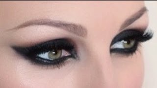 Intense Feline Cat Eye Makeup Tutorial [upl. by Treacy]