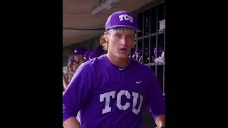 TCU Baseball 2023 Quick Hitter Highlight shorts [upl. by Enaed8]