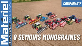 Présentation du comparatif de 9 semoirs monograines rapides [upl. by Mohl890]