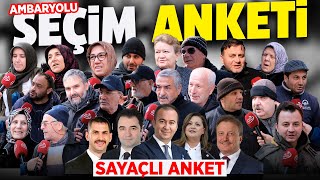 SAYAÇLI SEÇİM ANKETİ ⎮Afyon Belediye başkanı kim olsun ⎮AMBARYOLU [upl. by Benedetta777]