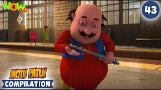 Motu Patlu Season 13  Compilation 43  Motu Patlu New  Cartoons For Kids  spot [upl. by Assilem]