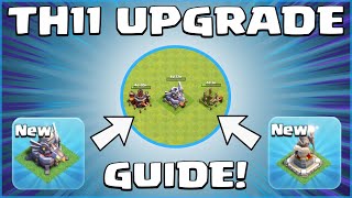 TH11 UPGRADE PRIORITY GUIDE UPDATED  Clash of Clans [upl. by Duj]