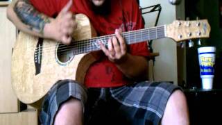 Antoine Dufour  Catching the Light acoustic guitar cover  by  Kenny Giron  kG [upl. by Yenial259]