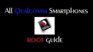 How to Root all Android Qualcomm Smartphones directly from mobile [upl. by Eiro]