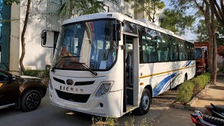 Eicher Skyline Pro 3010L AC 44 Seater 105M Bus BS6 2024 Model Detailed Review Price Features [upl. by Anne392]