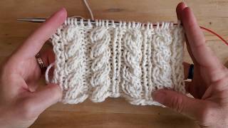 Tutoriel Tricot  Torsades sans aiguille à torsade [upl. by Yssim]