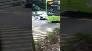 SBS Transit Volvo B5LH MCV Evora Hybrid Euro 6 SG3014D on Service 59 to Bishan Interchange [upl. by Adnofal16]