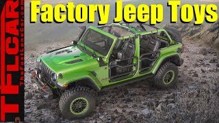 2018 Jeep Wrangler JL Factory Parts and Accessories Revealed [upl. by Standley]