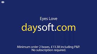 Eyes Love daysoftcom daysoft contact lenses TV advert 2020 [upl. by Eelana664]