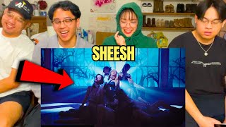 FIRST TIME REACTING TO BABYMONSTER  ‘SHEESH’ MV AMERICAN REACTION [upl. by Accire]