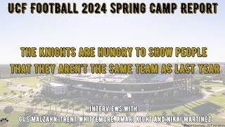 UCF Spring Football Camp Report  quotWe arent the same teamquot [upl. by Jessee]