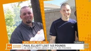 New Year New You MN man loses 145 pounds [upl. by Ignaz433]