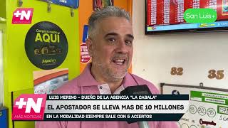 Un Mercedino Ganó Más De 10 Millones En El Quini 6 [upl. by Schlosser]