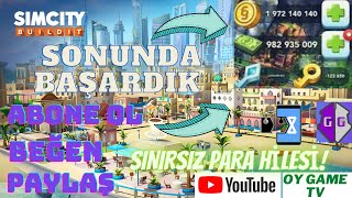 SONUNDA GELDİ SİMCİTY SINIRSIZ PARA HİLESİ GAMEGUARDİAN İLE ROOTSUZ NASIL YAPILIR TAMAMEN TÜRKÇE [upl. by Beller]