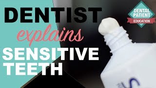 Sensitive Teeth  Toothpaste amp Dentist Remedy [upl. by Llenna]