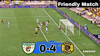 HUGE WINNING • Kaizer Chiefs VS Baroka fC 40 Club Friendly Match  All Goals amp Highlights [upl. by Buseck]