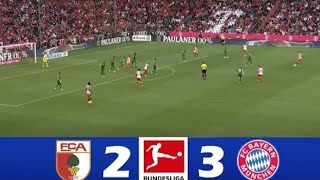 Augsburg vs Bayern Munich 23 2024 Bundesliga  Match Highlights [upl. by Cruz]