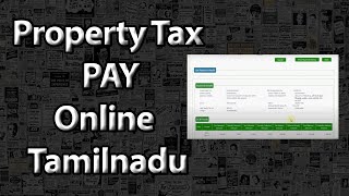 How To Pay Property Tax Online in Tamilnadu [upl. by Alejandrina]