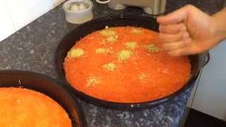 Cooking Kanafe Knafe NablusiyaNabulsi كنافة نابلسية [upl. by Harv85]