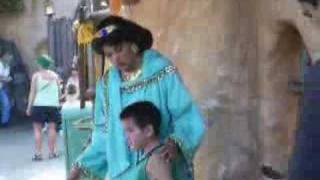 Disneyland Adv Land Princess Jasmine MMMampG Day CLIP 052008 [upl. by Adina90]