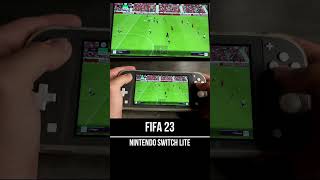 Fifa 23 Nintendo Switch Lite Gameplay switchlite nintendoswitchlitegameplay nintendoswitchlite [upl. by Anitnerolf]