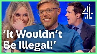 Rob Beckett SHOCKS Jimmy Carr With Sexy Offer  8 Out of 10 Cats Does Countdown  Channel 4 [upl. by Rigdon797]