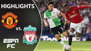 🚨 FAIRYTALE ENDING 🚨 Manchester United vs Liverpool  FA Cup Highlights  ESPN FC [upl. by Mozza308]